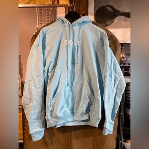 Golf Wang Embroidered Baby Blue Hoodie